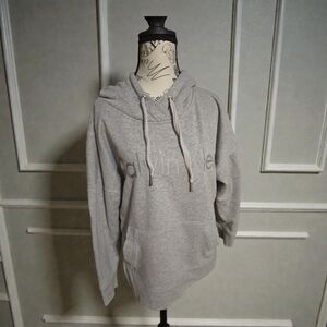 Calvin Klein Light Gray Hoodie Sweater